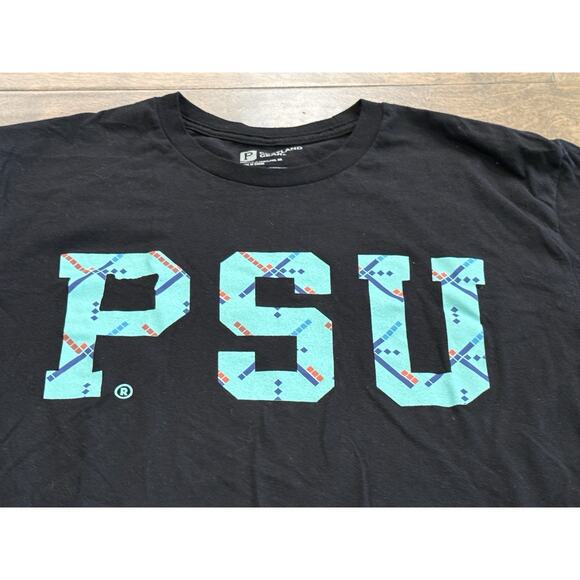 Portland Gear Essential 'PDX' Carpet Tee Black Womens T-Shirt Size L LARGE - Picture 5 of 8